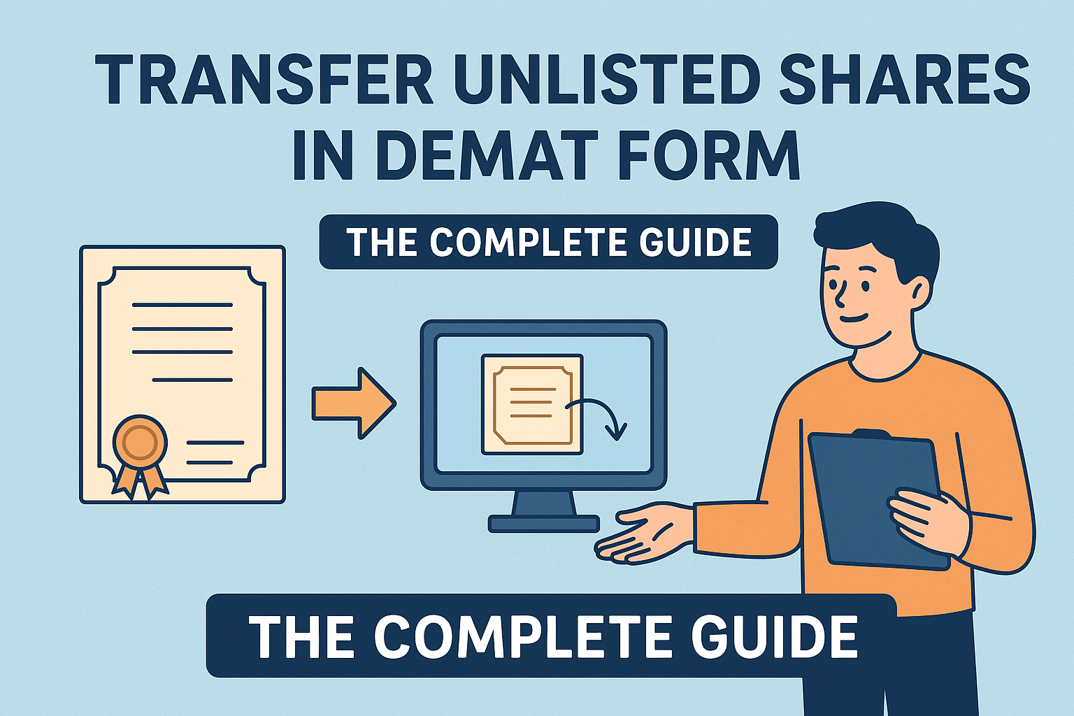 Transfer Unlisted Shares in Demat Form