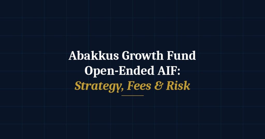 Abakkus Growth Fund Open-Ended AIF: Strategy, Fees & Risk