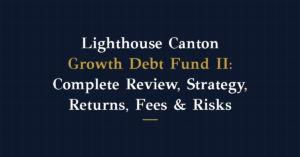 Lighthouse Canton Growth Debt Fund II investor presentation cover showing private credit investment strategy