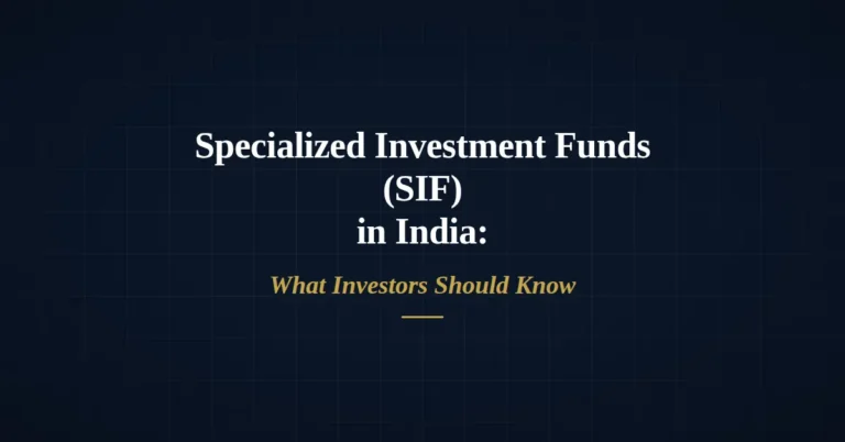 Specialized Investment Funds India risks and investor fit