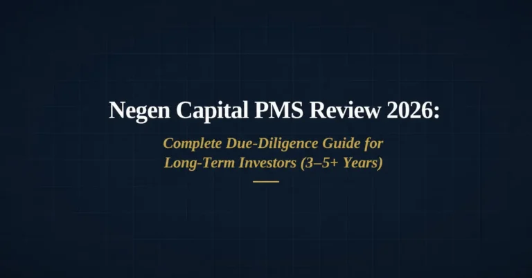 Negen Capital PMS Review 2026: Special Situations Investment Strategy and Performance Analysis