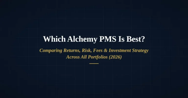Alchemy PMS Review 2026 comparing returns, fees, risk and investment strategies