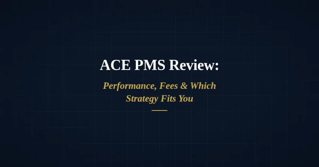 ACE PMS review banner showing ACMIIL portfolio management services