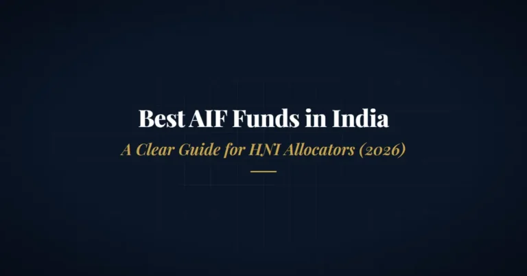 Best AIF funds in India — a clear guide for HNI allocators (2026)