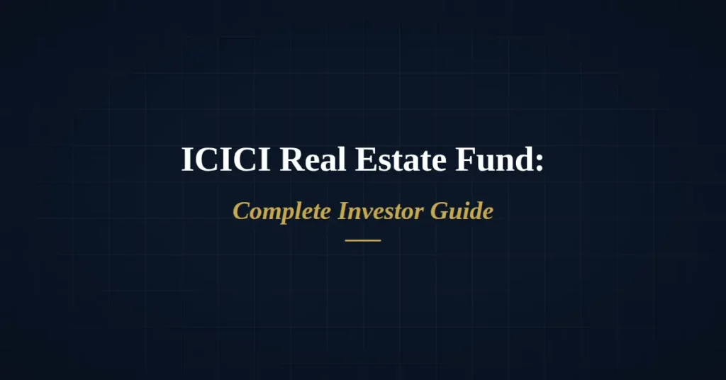 ICICI Prudential Real Estate Development Fund investment in Mumbai residential redevelopment