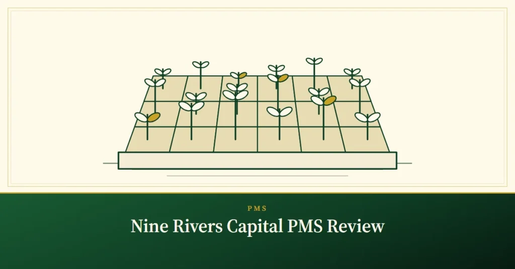 Nine Rivers Capital PMS Review – engraved illustration: tray of seedlings