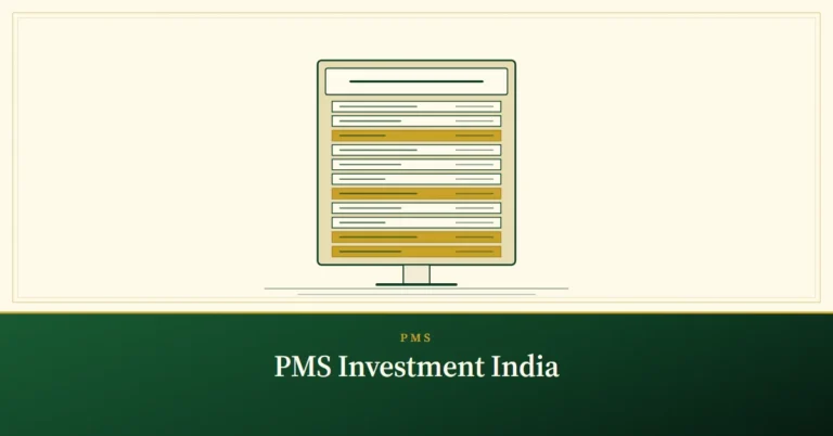 PMS Investment India – engraved illustration: directory board of manager nameplates